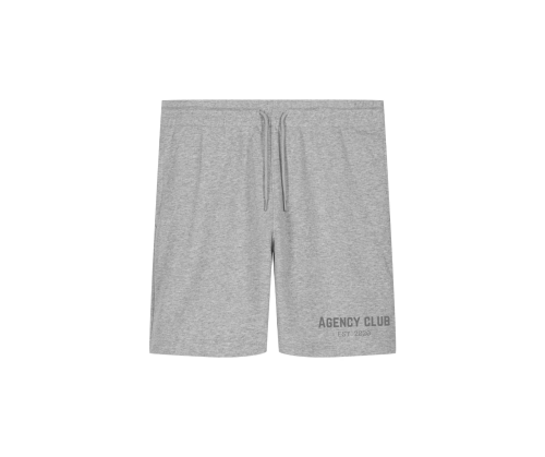 Iconic shorts heather grey (2)