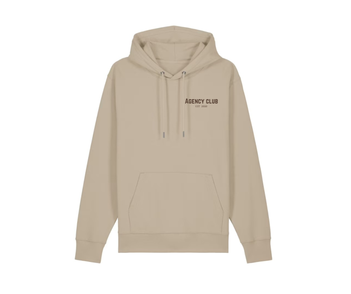 Medium fit hoodie desert dust (2)