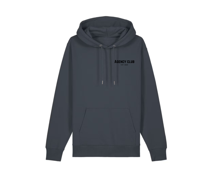 Medium fit hoodie india ink grey