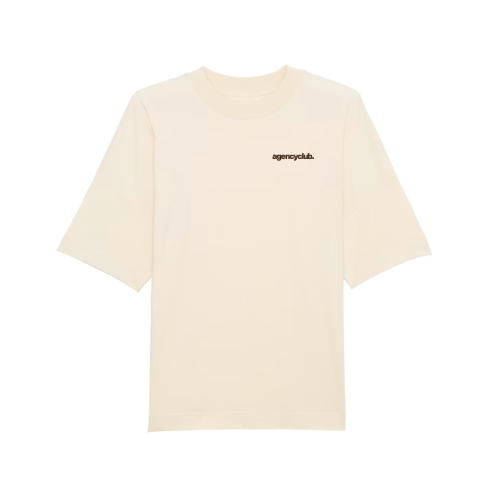 Oversized T natural raw