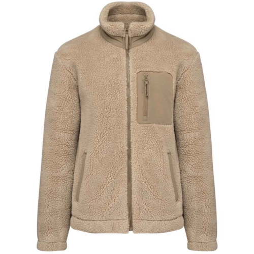 Sherpa jacket sand driftwood