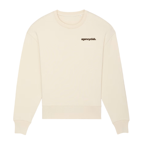 Sweatshirt natural raw